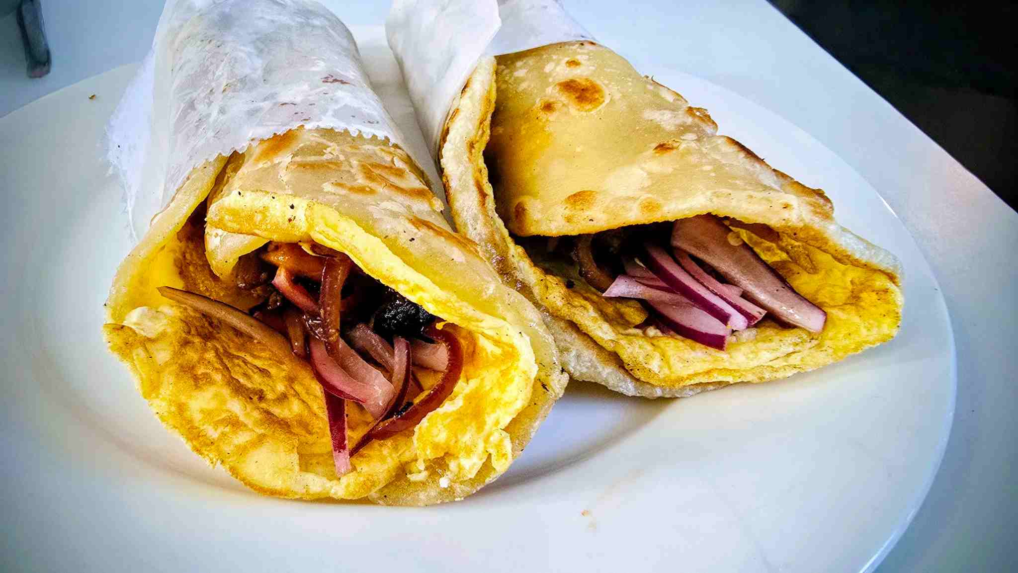 Kolkata Kathi Kabab Egg Roll