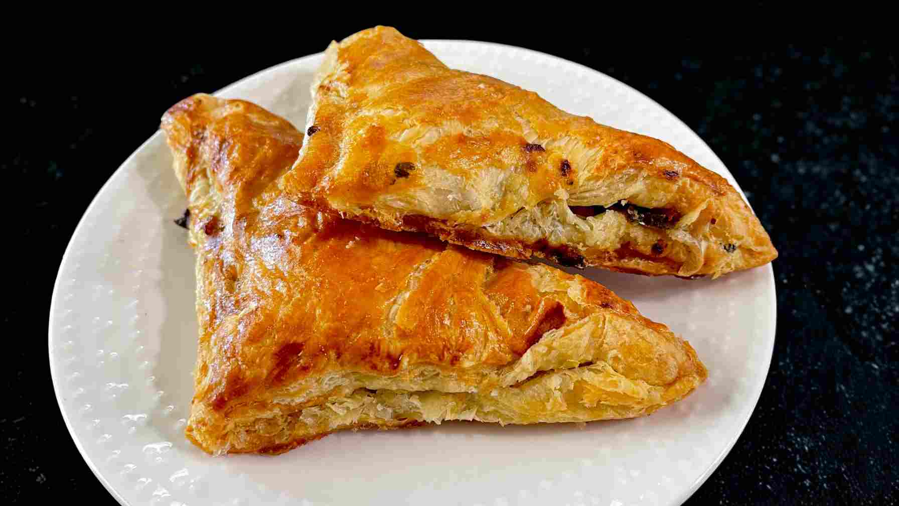 Minced Mutton Pastry Puffs