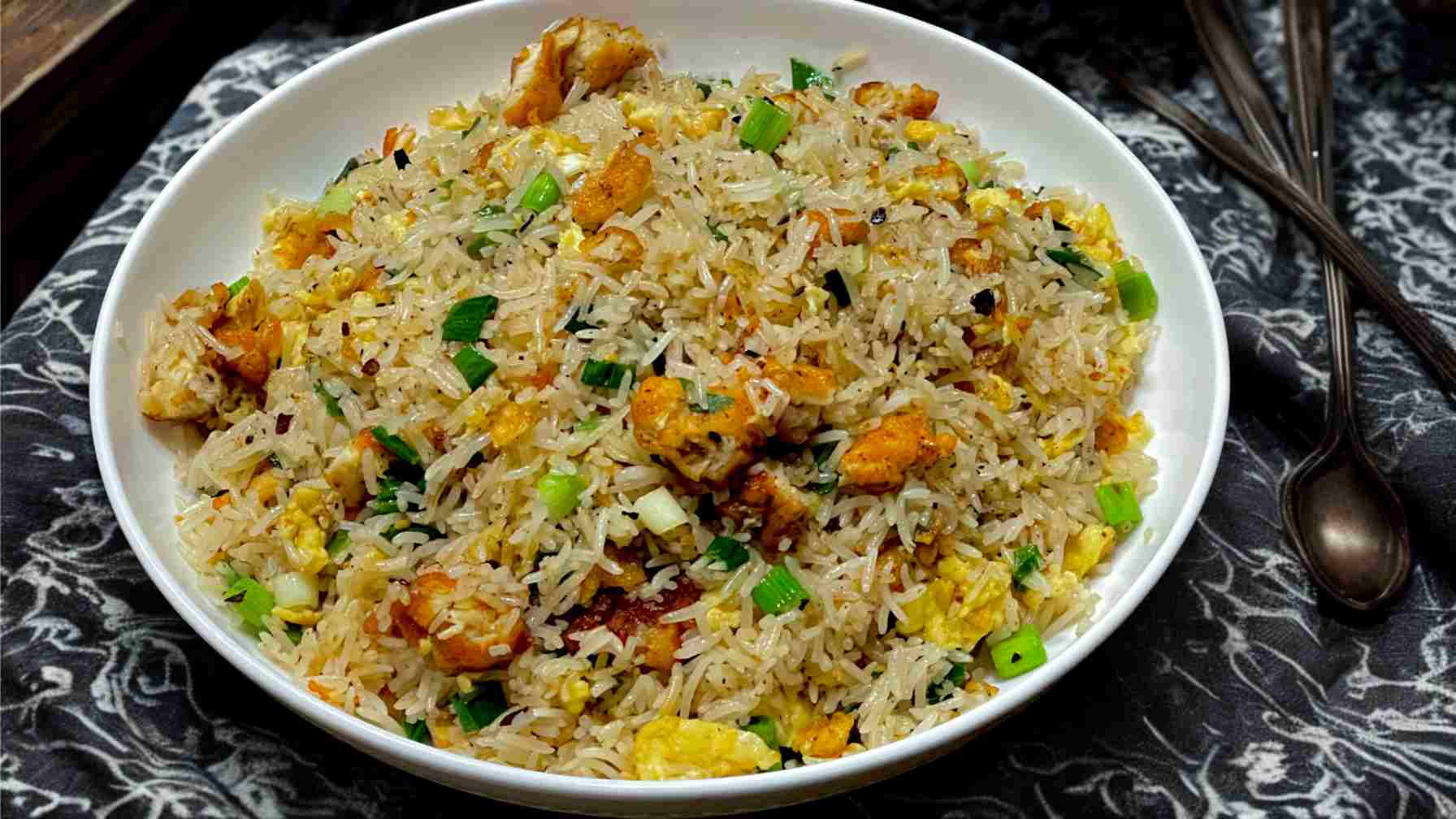 Burnt Garlic Fried Rice